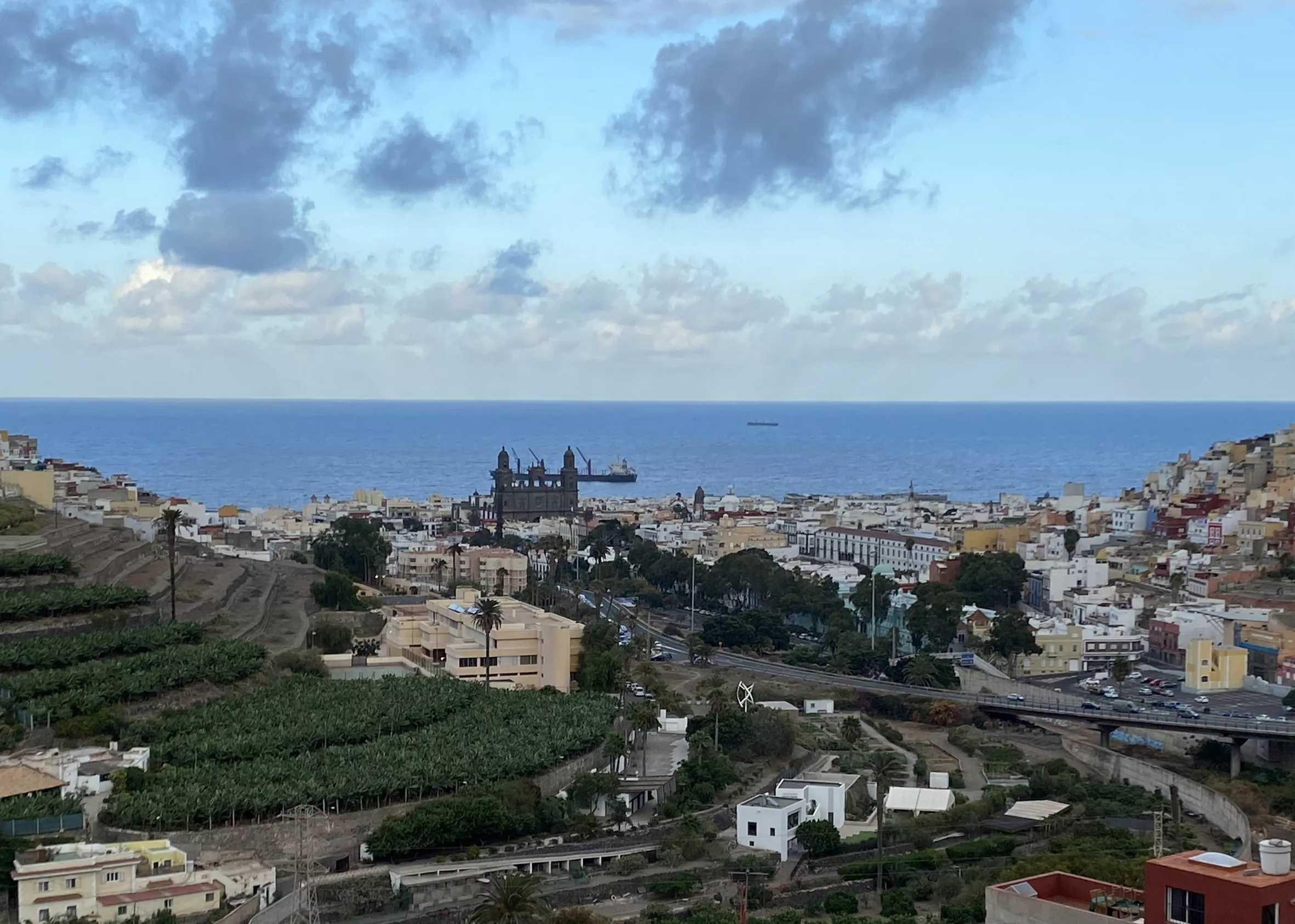 Panorámica parcial del centro histórico de la ciudad, tomada desde la zona del Pambaso. / CEDIDA