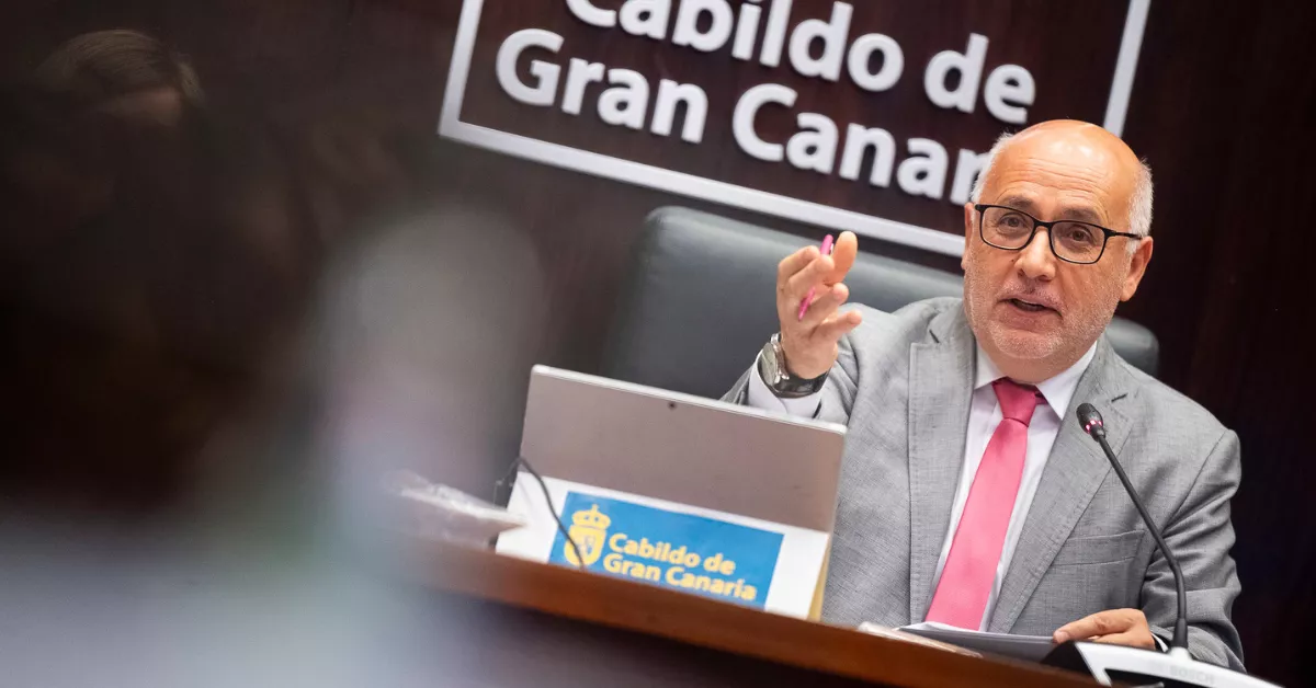 El presidente del Cabildo de Gran Canaria, Antonio Morales / CABILDO DE GRAN CANARIA