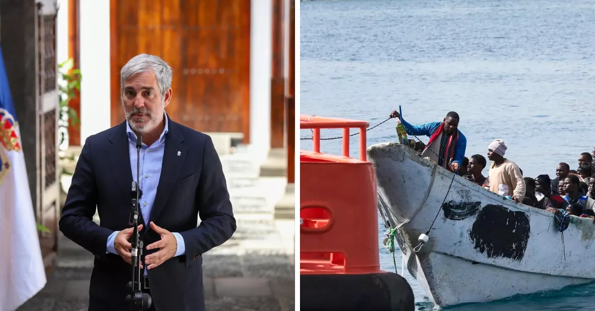 Clavijo pide acción por parte de España y Europa tras el naufragio de El Hierro / MONTAJE AH