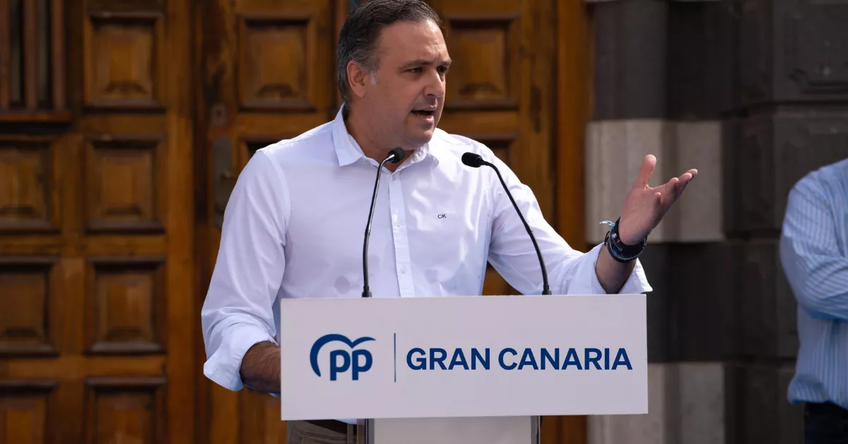El presidente del Partido Popular (PP) de Gran Canaria, Carlos Ester / PP