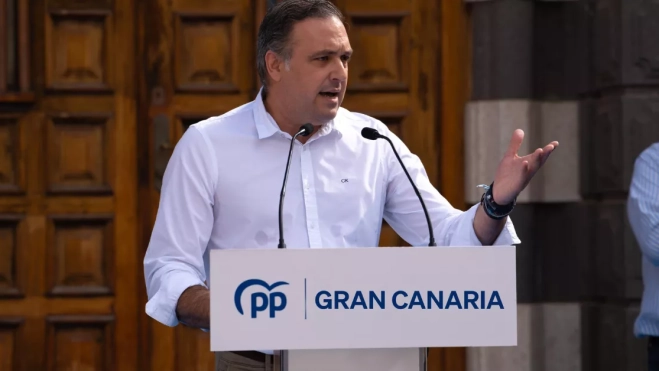 El presidente del Partido Popular (PP) de Gran Canaria, Carlos Ester / PP
