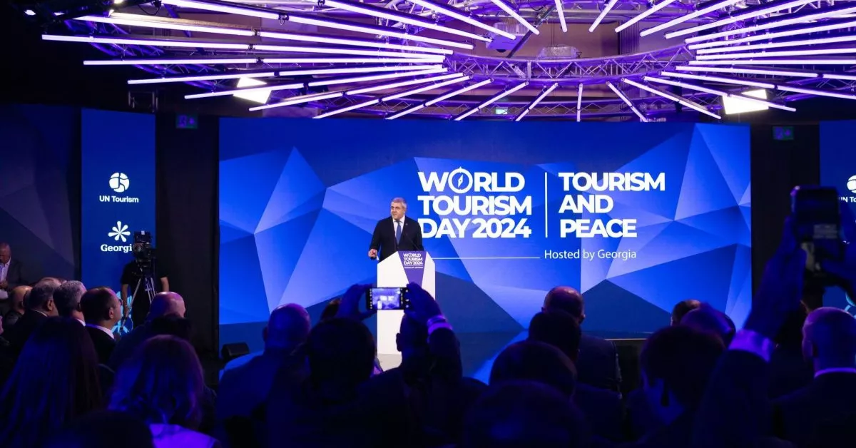 El Día Mundial del Turismo 2024, organizado por la ONU Turismo en Tiflis (Georgia)
