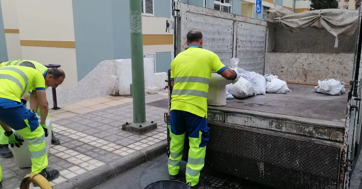 Punto transitorio de acopio / AYUNTAMIENTO DE LAS PALMAS DE GRAN CANARIA