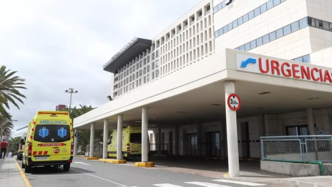 Imagen de urgencias del Hospital Insular de Gran Canaria / EFE Imagen de urgencias del Hospital Insular de Gran Canaria / EFE