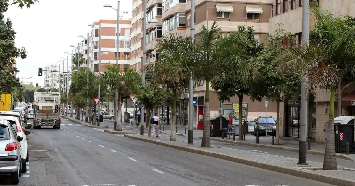 Vista de un núcleo residencial del Distrito Centro de Las Palmas de Gran Canaria / EFE - Elvira Urquijo A.