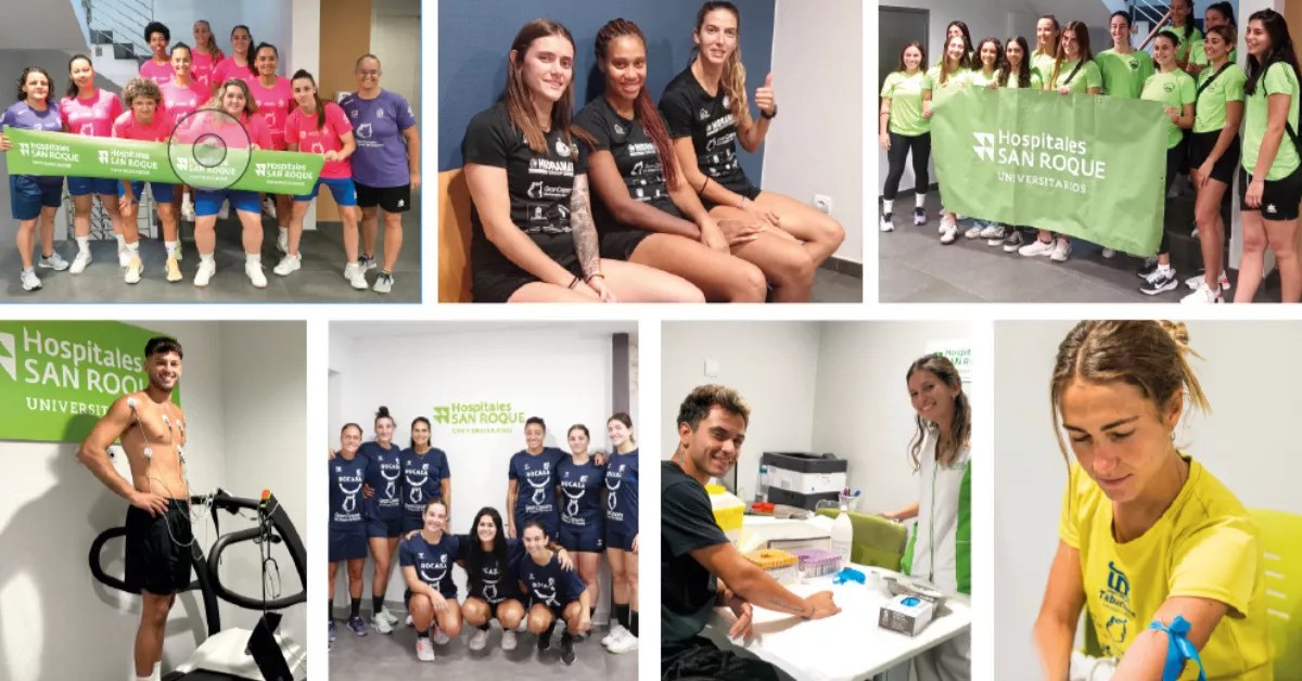 Revisiones deportivas en  Hospitales Universitarios San Roque / HUSR