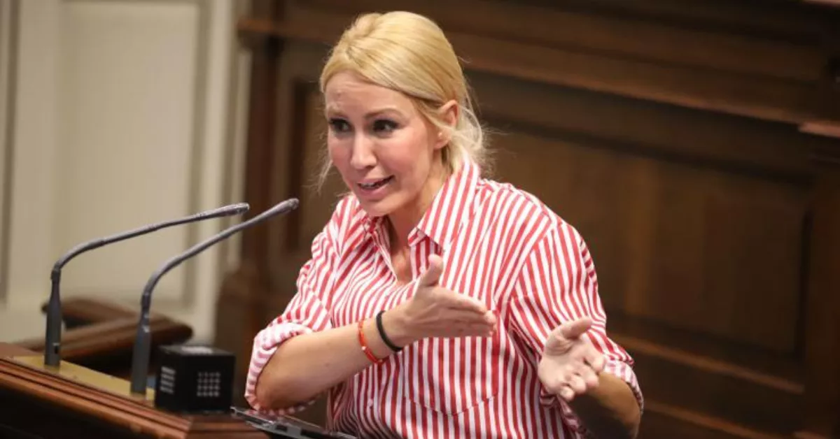 Rebeca Paniagua, portavoz del PP en materia de Sanidad en el Parlamento de Canarias./ CEDIDA