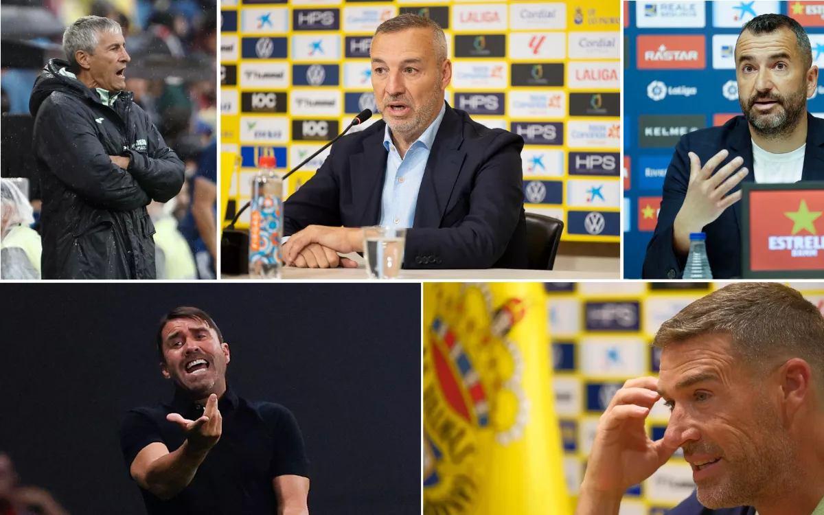 Galimatías en la UD Las Palmas: sentencia a Carrión, espera por Martínez, trata con Coudet y flirtea con Setién