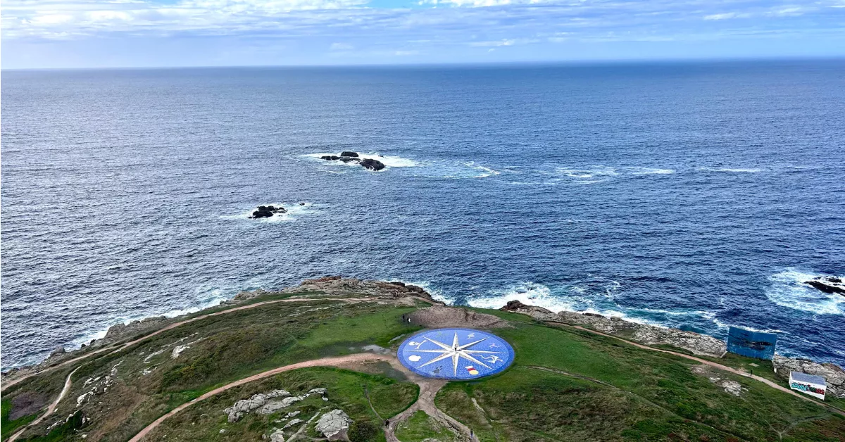 Vistas panorámicas desde la torre de Hércules en A Coruña / LUNA MOYA - AH
