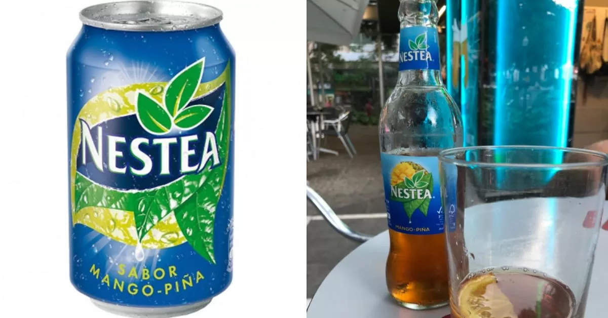 Nestea Mango-Piña / COCA COLA / NESTLÉ / @MARIANNASOFIANOS