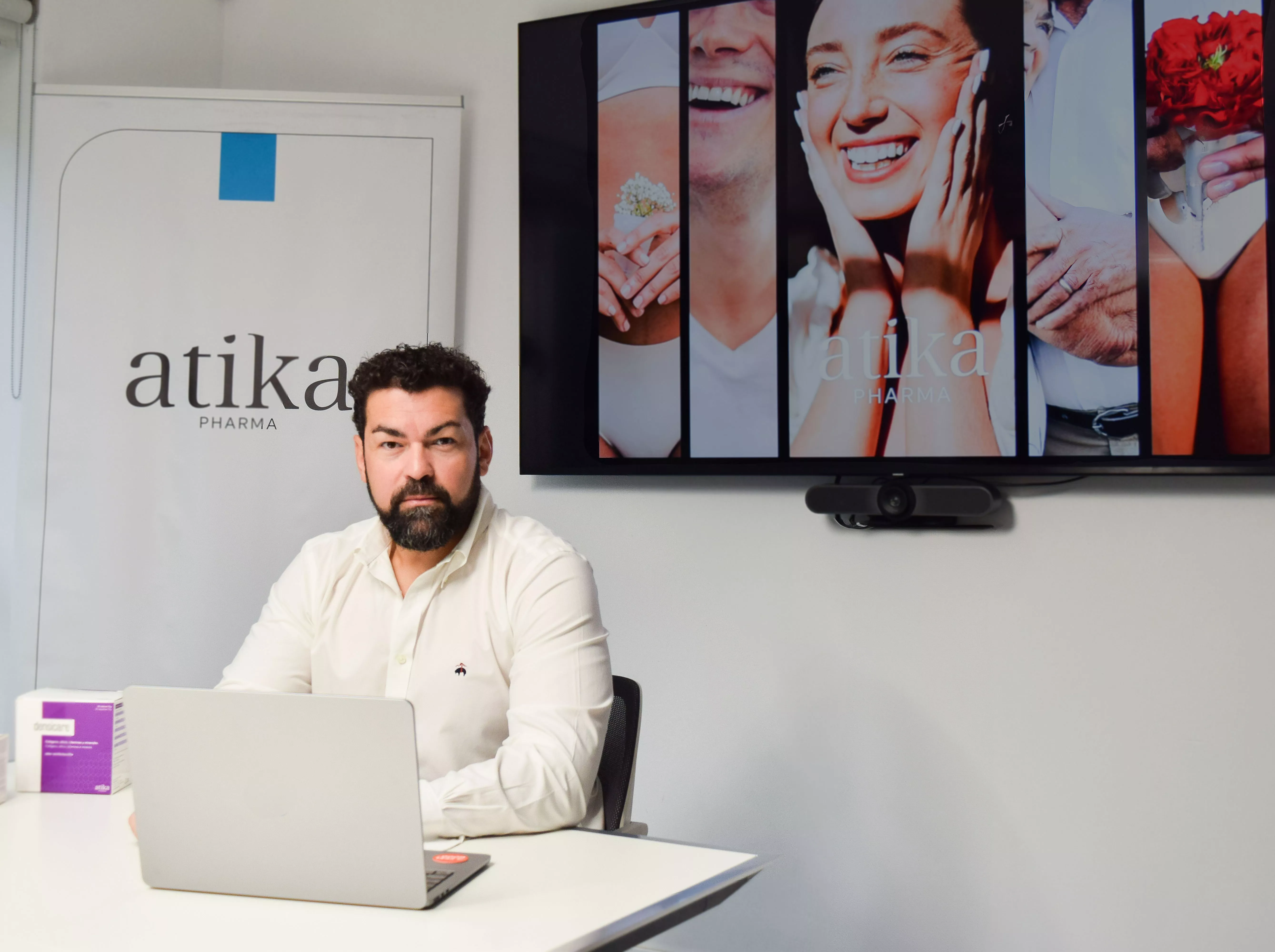 Roberto Marín, Director de Expansión de Atika Pharma./ CEDIDA