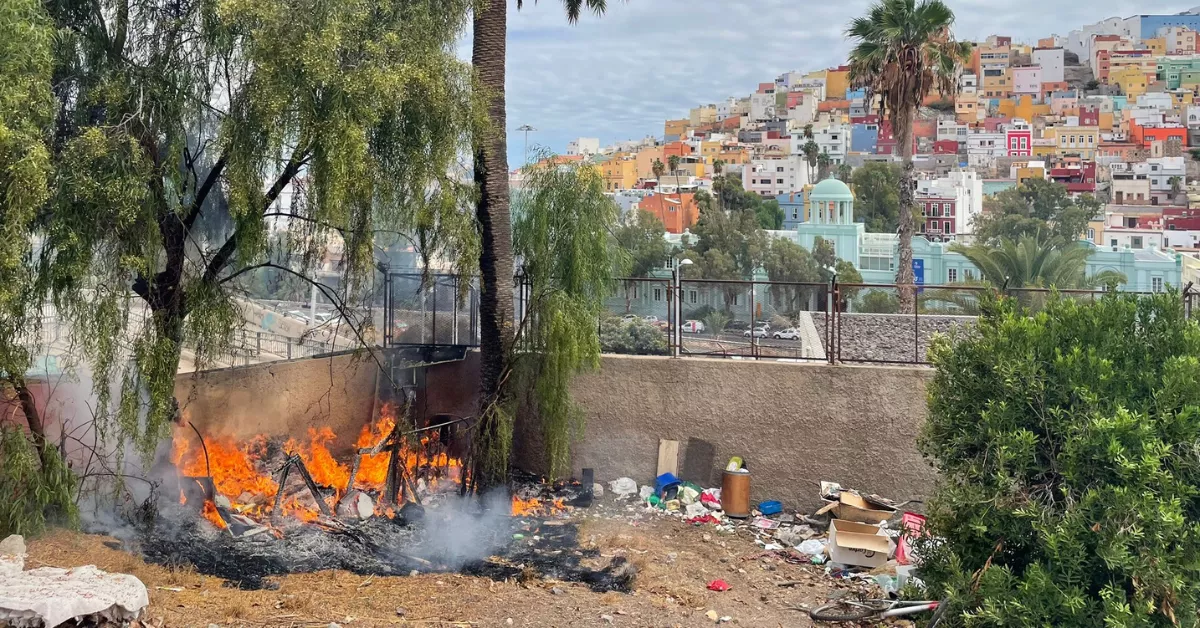 Imagen del incendio / EFE