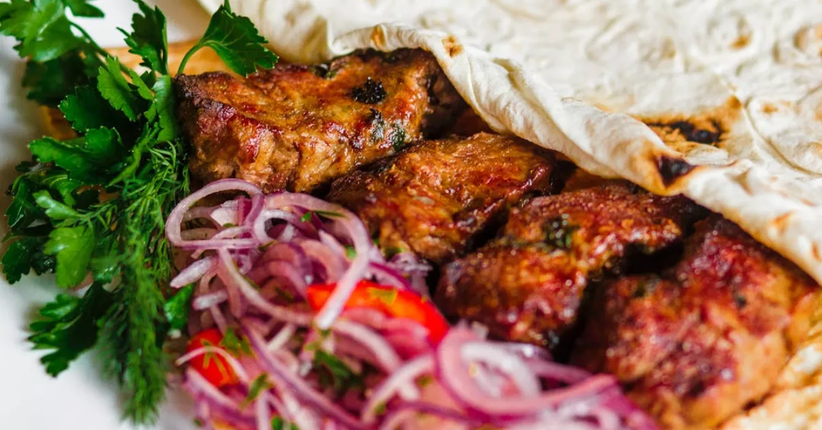 Imagen de un kebab / PEXELS