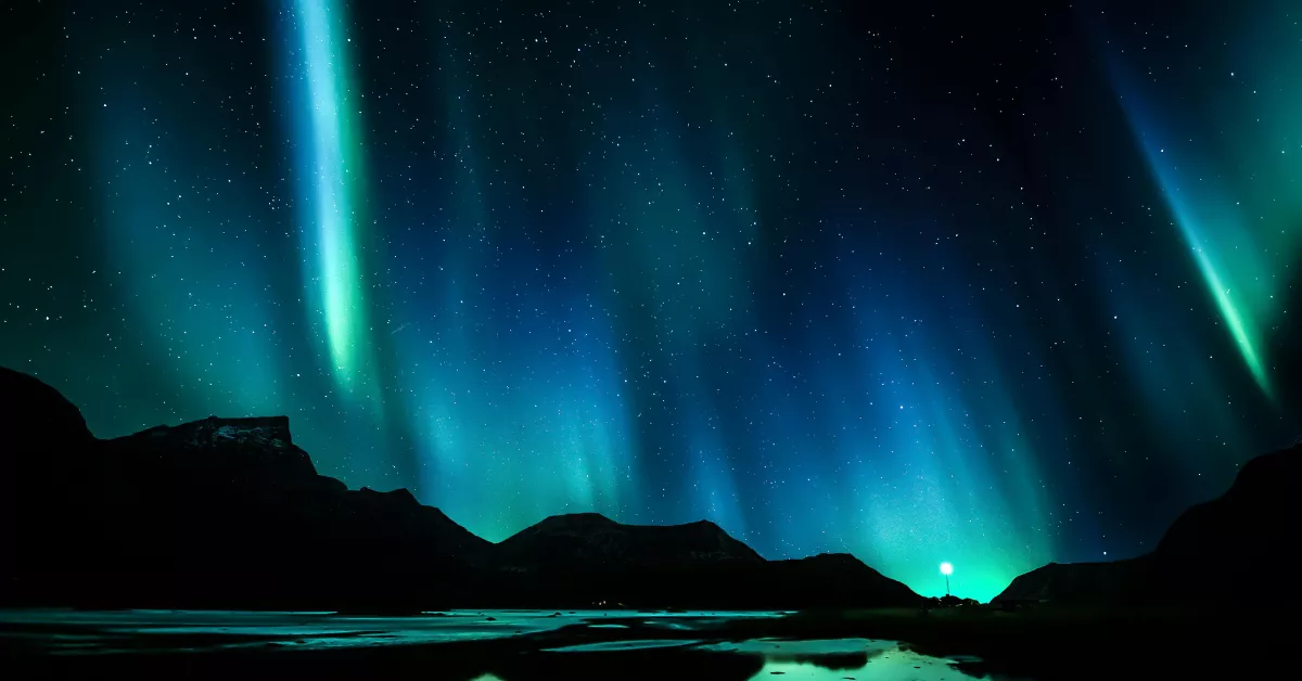 Imagen de auroras boreales / PEXELS