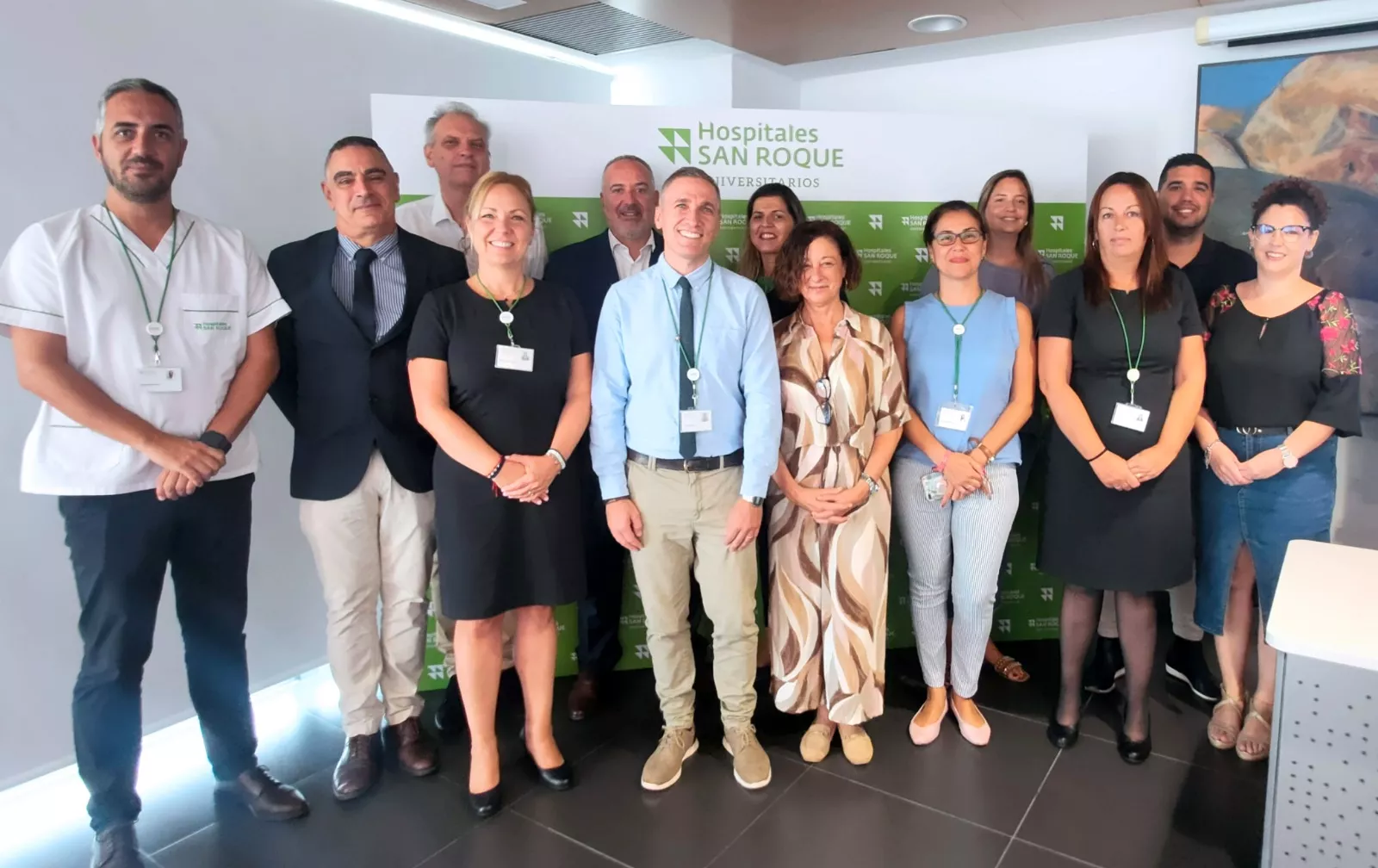 Equipo de trabajo de Hospitales Universitarios San Roque./ CEDIDA
