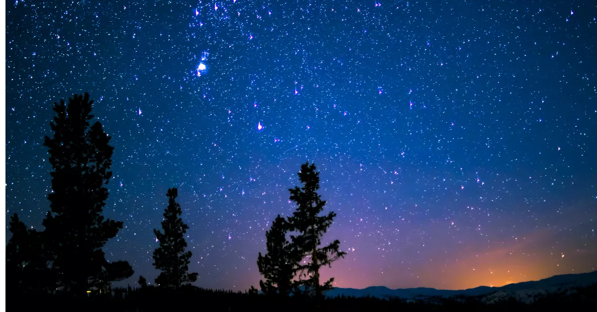 Imagen de un cielo estrellado / AH 