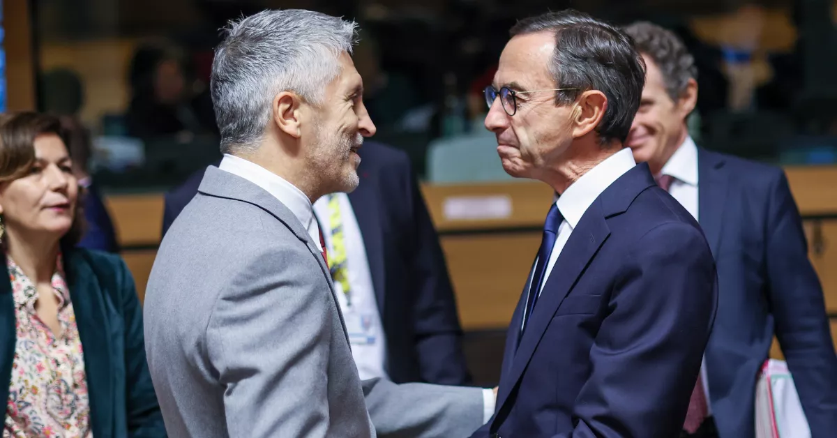 Marlaska en Europa / EFE