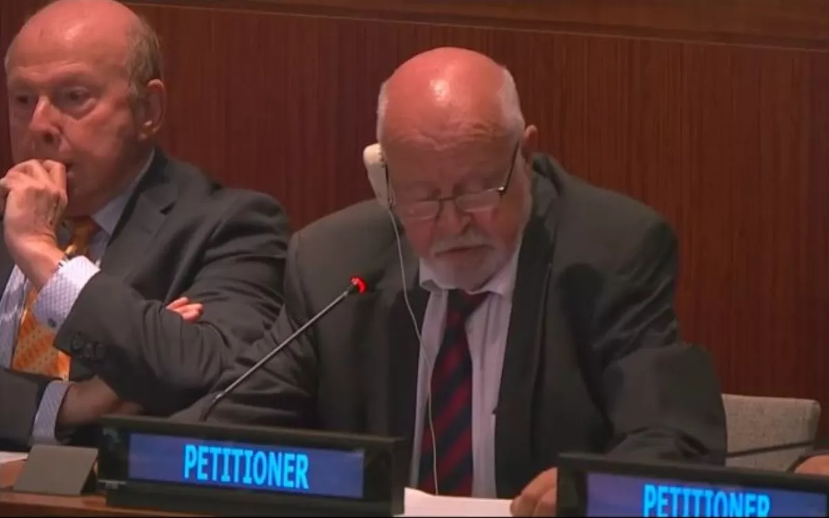 Rafael Esparza defendió la soberanía marroquí sobre el Sáhara ante la ONU. / AH