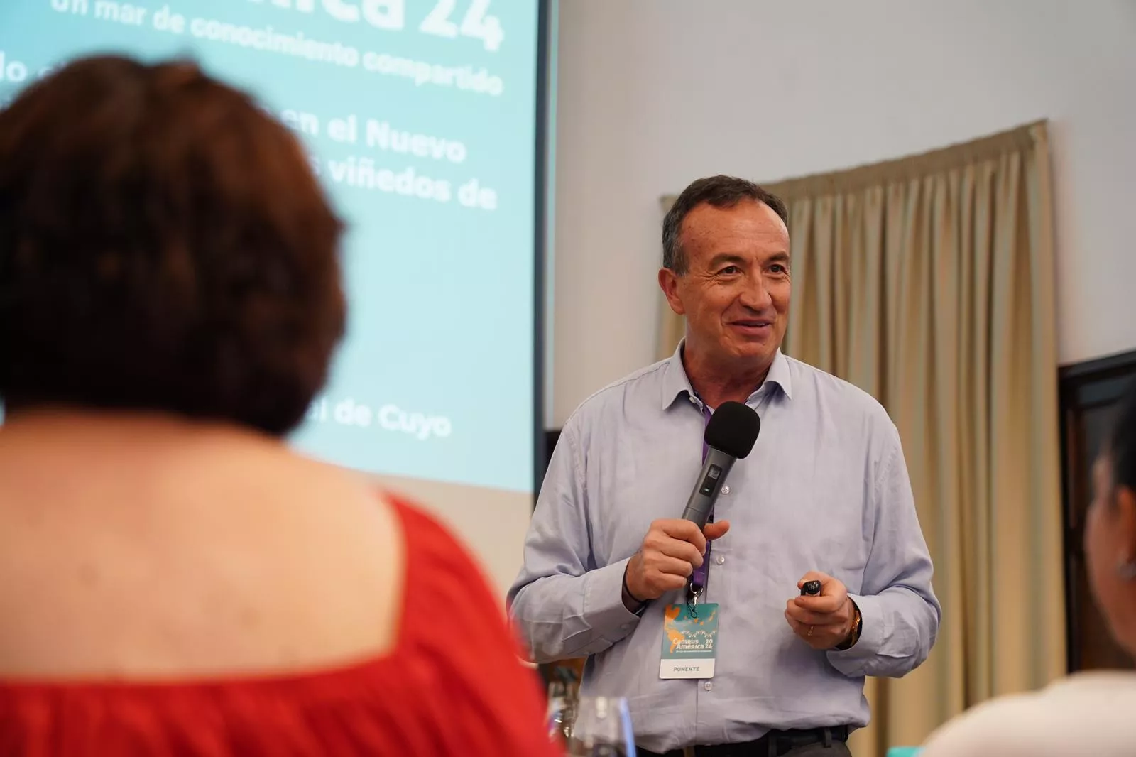  Gabriel Alejandro Fidel, vicerrector de la Universidad Nacional de Cuyo en Argentina, / CEDIDA