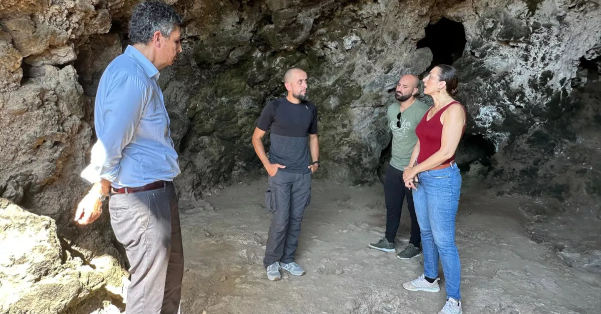 La consejera Vidina Cabrera visita La Montañeta / CC