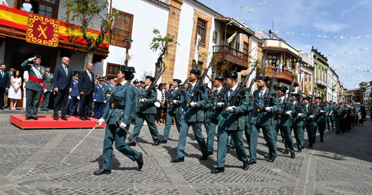 La Guardia Civil en Teror / GUARDIA CIVIL
