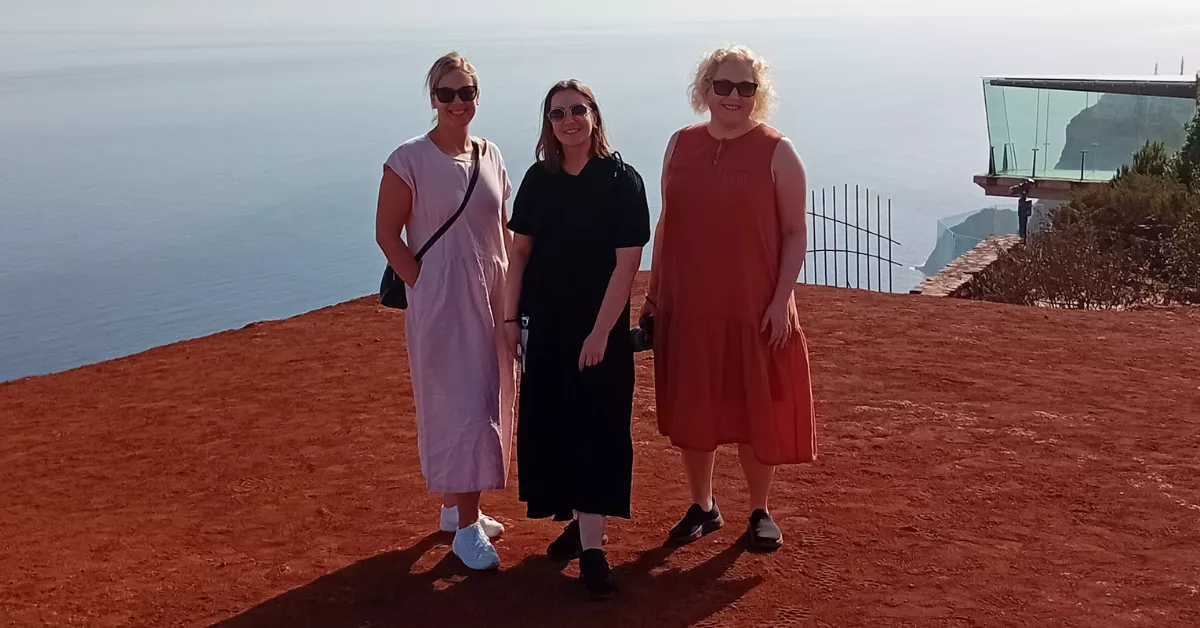 Periodistas finlandesas en La Gomera / CABILDO DE LA GOMERA