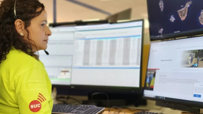 Trabajadora del SUC / 112 CANARIAS Trabajadora del SUC / 112 CANARIAS