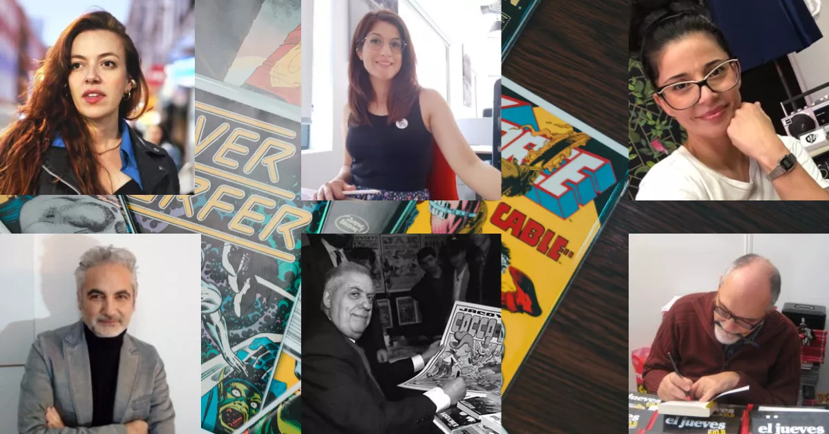 Los diferentes ganadores del Salón del cómic / SALÓN DEL CÓMIC