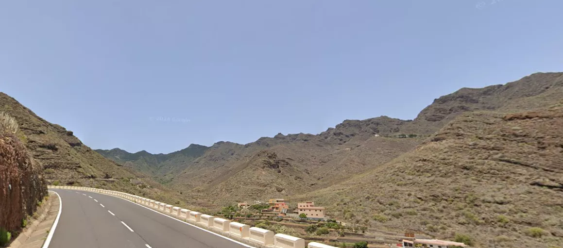 Imagen de la carretera TF-12. / GOOGLE