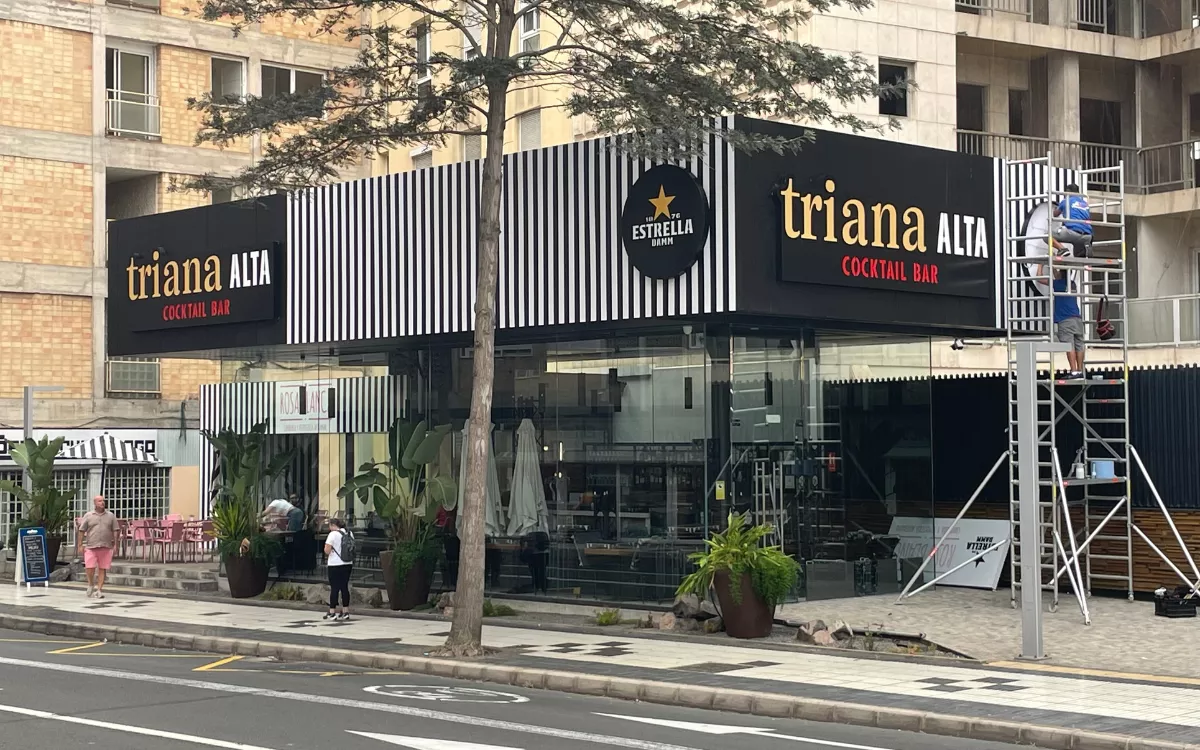 Triana Alta, inspirado en la frase de una exalcaldesa de Las Palmas de Gran Canaria, inspira un nuevo bar. / AH