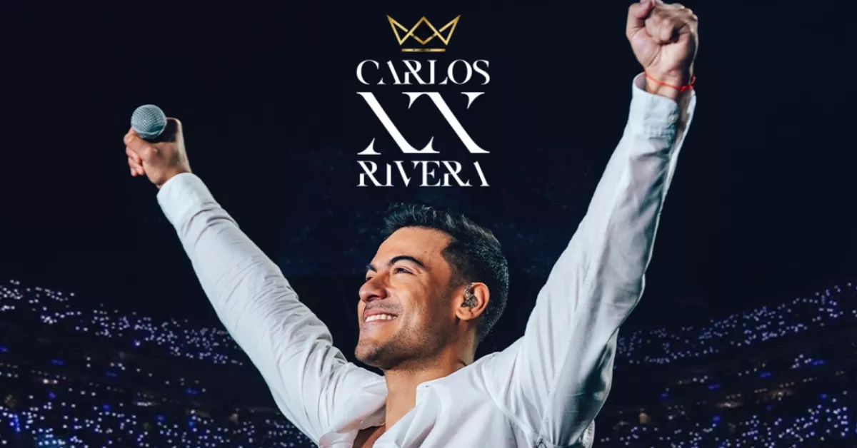 Imagen de Carlos Rivera en concierto / CEDIDA