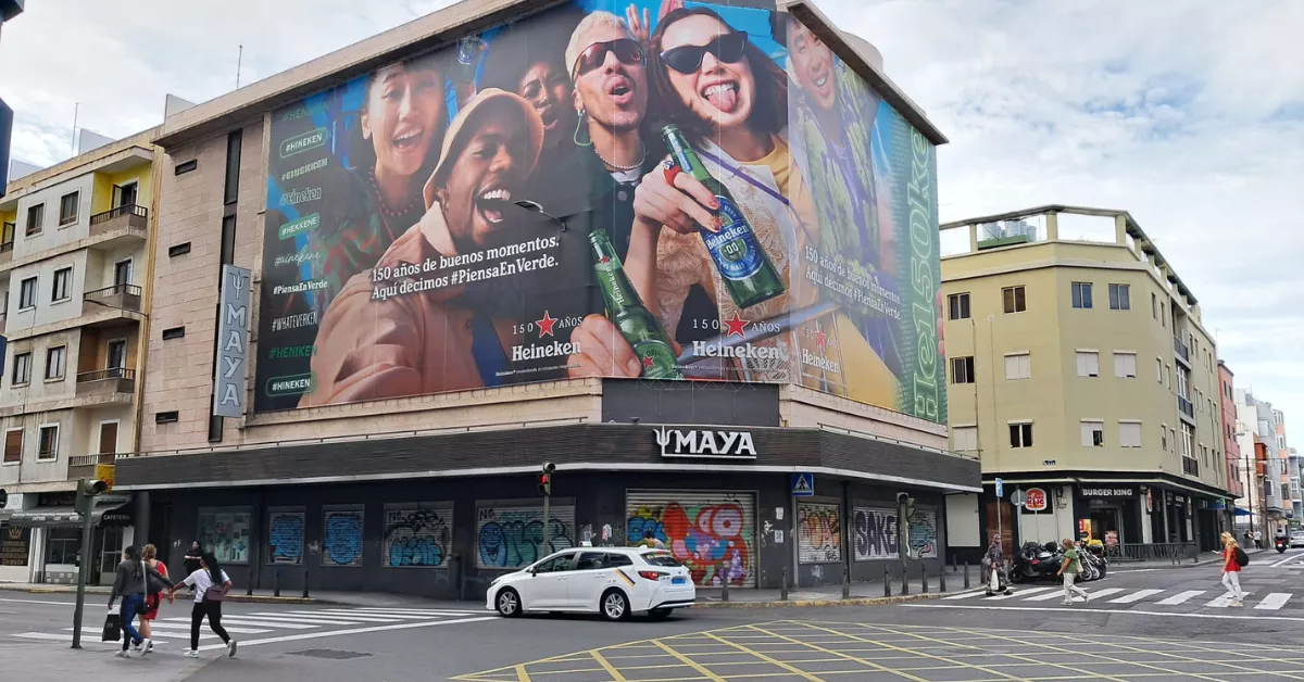 Imagen del edificio Maya en Las Palmas de Gran Canaria. / AH