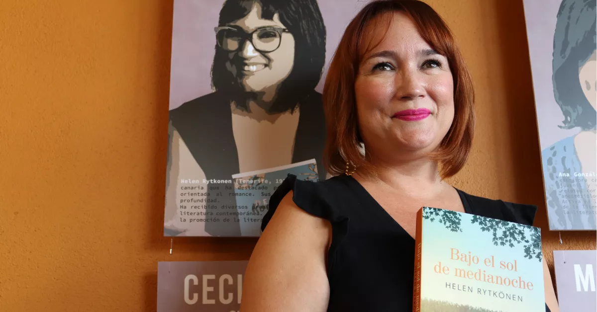 La escritora Helen Rytkönen. / ATLÁNTICO HOY