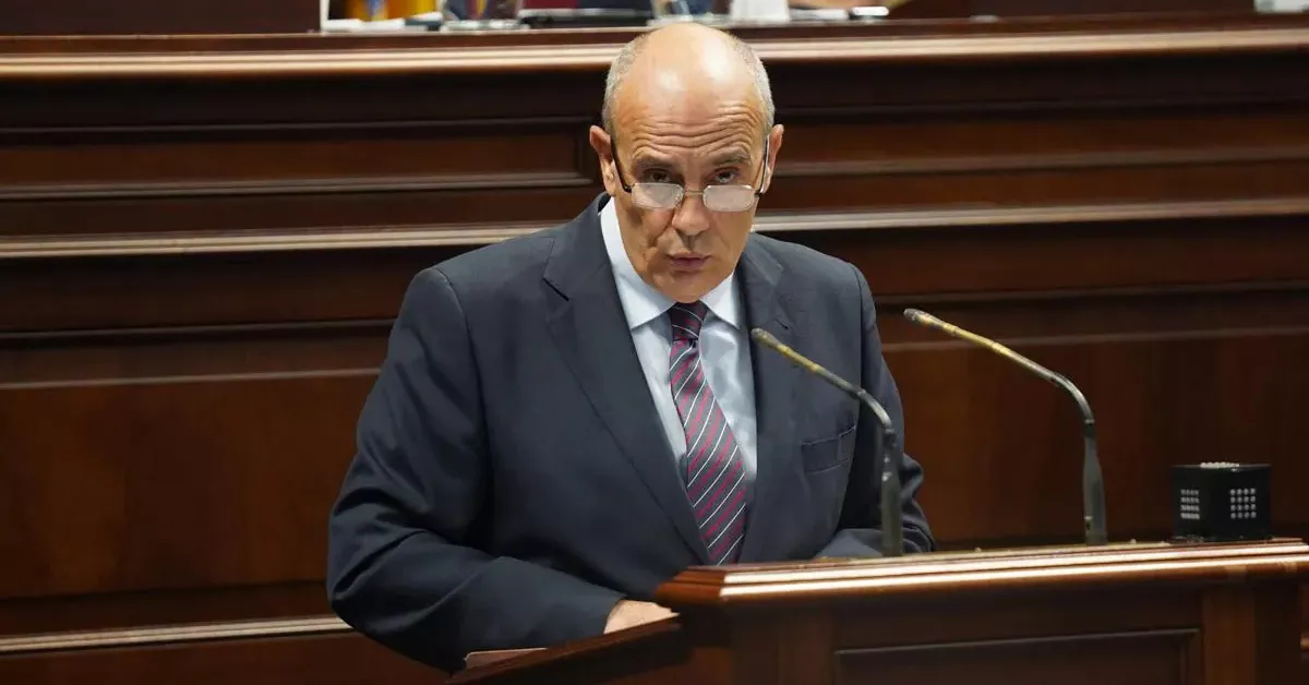 Javier Nieto, diputado de Vox en el Parlamento de Canarias / EFE