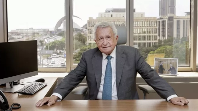 Pedro Luis Cobiella, presidente de honor de Hospiten. / AH Pedro Luis Cobiella, presidente de honor de Hospiten. / AH