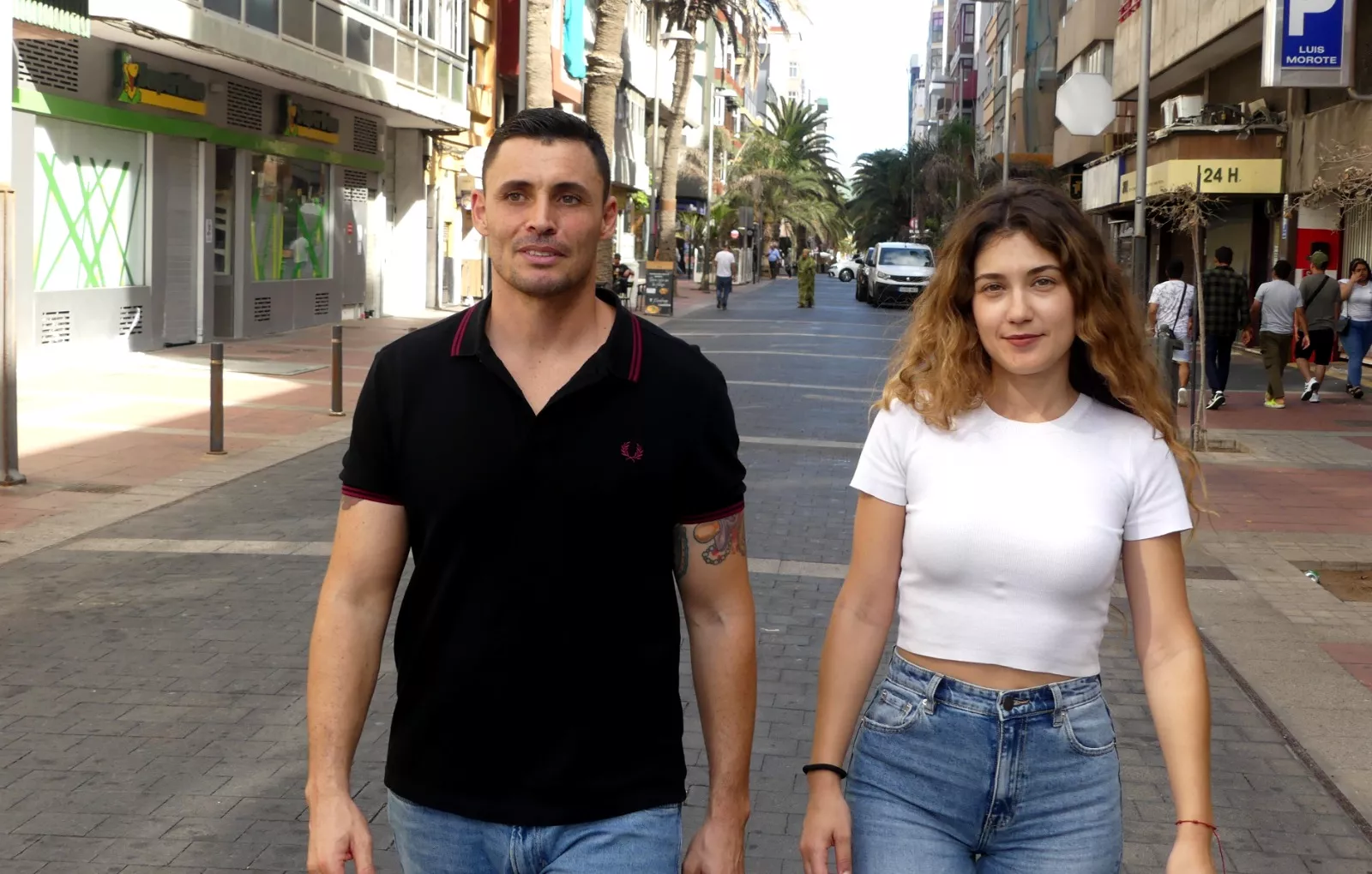 Aitor Montelongo y Mar Domínguez, portavoces de Drago Canarias./ CEDIDA