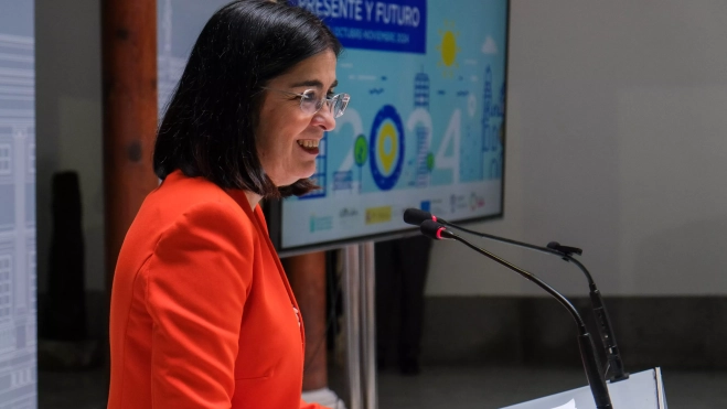 La alcaldesa de Las Palmas de Gran Canaria Carolina Darias. / AH