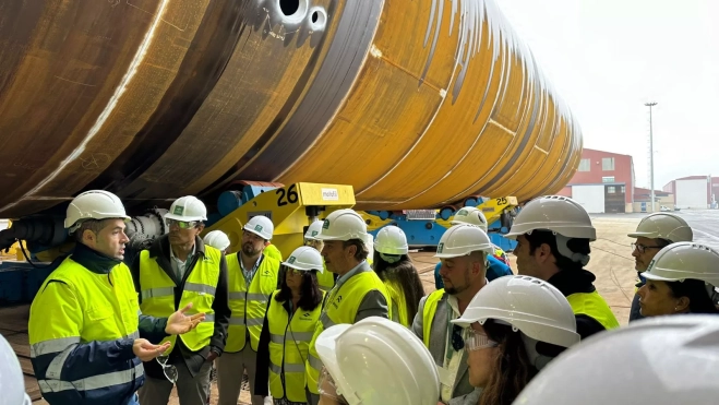 Comitiva canaria liderada por Proexca en Galicia. / AH