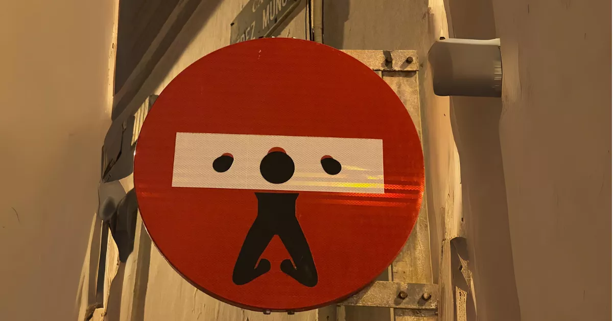 Imagen de una señal de tráfico en Las Palmas de Gran Canaria / POLICÍA LOCAL 