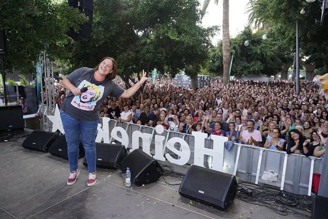 La humorista Omayra Cazorla./ CEDIDA