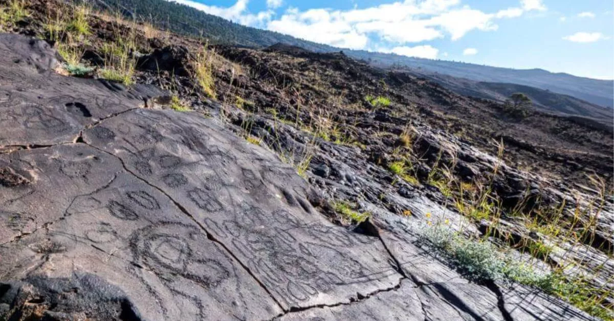 Petroglifos del yacimiento arqueológico de El Julan, en El Hierro./ ISLAS CANARIAS.