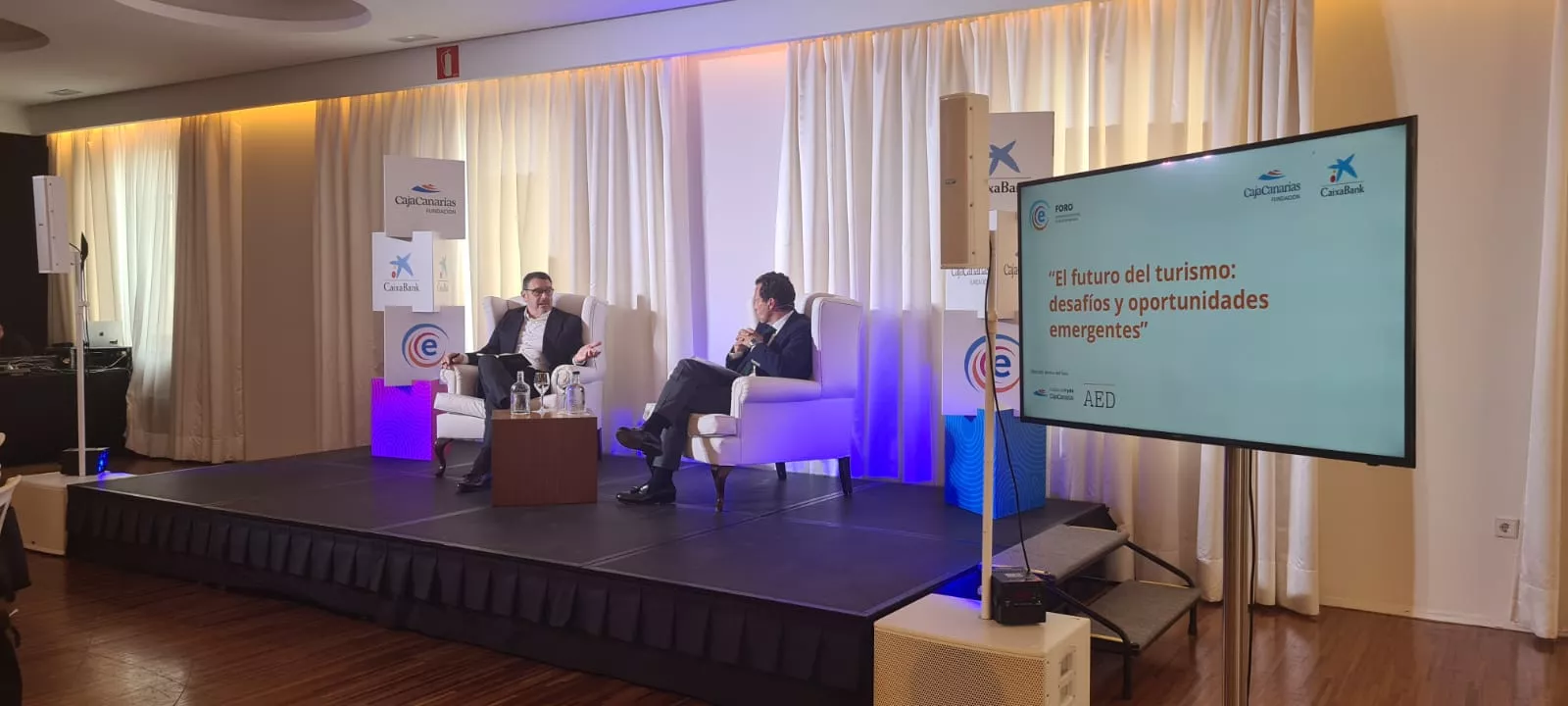 Alfonso del Poyo, vicepresidente de Meliá Hoteles en España y Latam, en el Foro Nueva Economía, Nueva Empresa./ CEDIDA