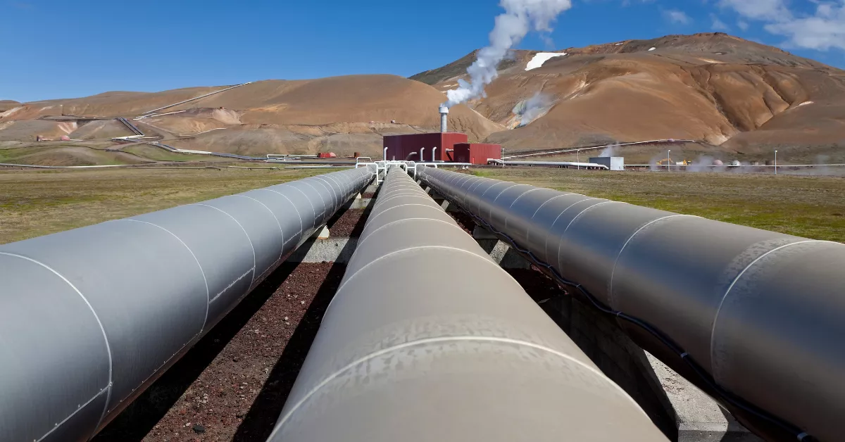 Central geotérmica en Islandia, similar a la que podría construirse en Canarias. IMAGEN DE LA RED