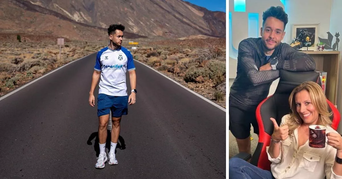 TheGrefg (David Cánovas) en el Teide y junto a la presidenta del Cabildo de Tenerife, Rosa Dávila / COMPOSICIÓN AH / THEGREFG / ROSA DÁVILA TheGrefg (David Cánovas) en el Teide y junto a la presidenta del Cabildo de Tenerife, Rosa Dávila / COMPOSICIÓN AH / THEGREFG / ROSA DÁVILA