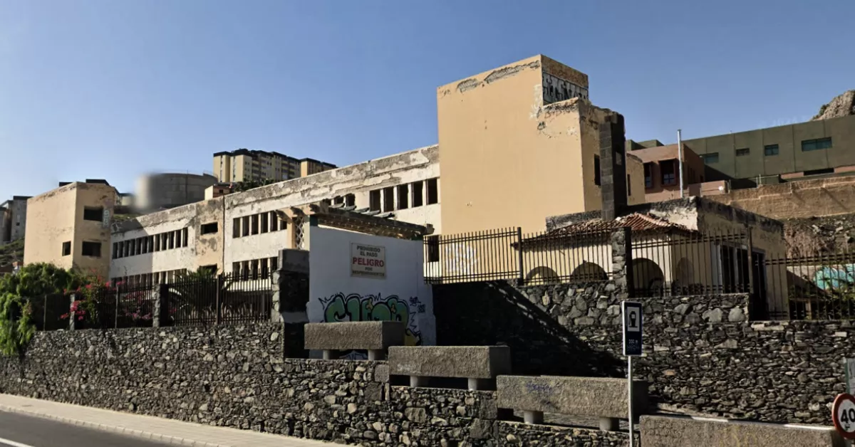 Imagen del orfanato abandonado / ARCHIVO