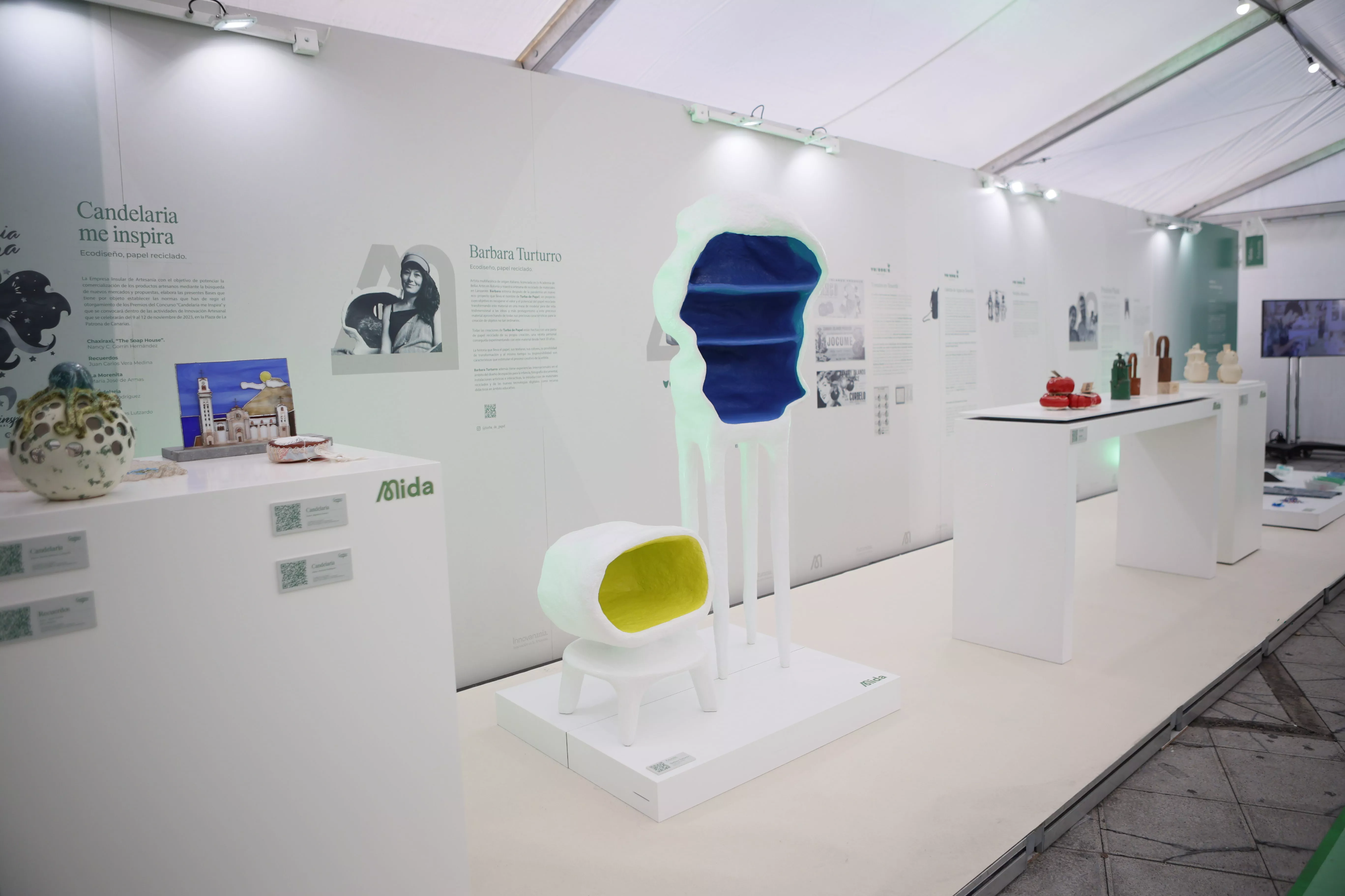 El proyecto MIDA celebró su primera muestra en el municipio de Candelaria./ CEDIDA
