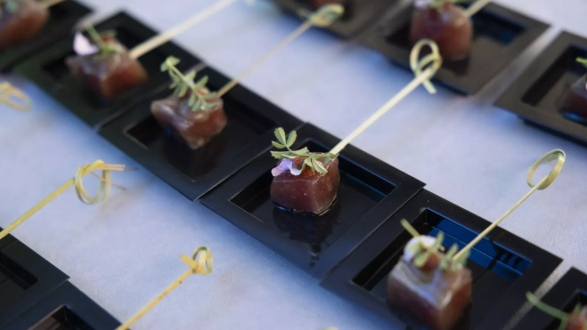 Detalle de uno de los platos. / BINTER Detalle de uno de los platos. / BINTER