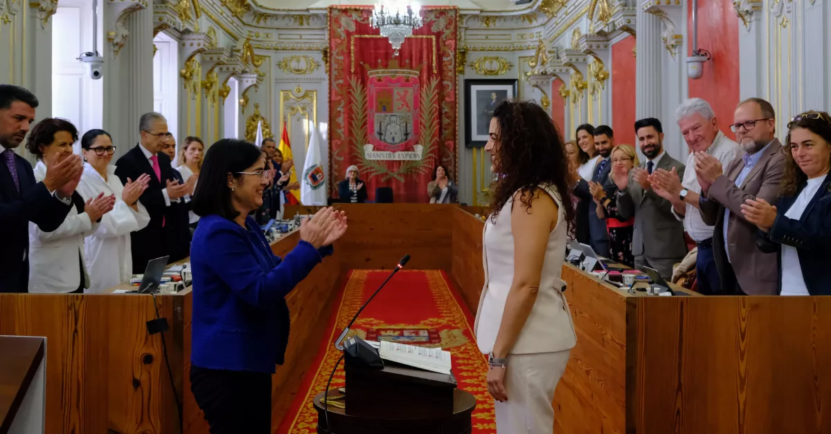 Betsaida González toma posesión como concejala de Igualdad / AYUNTAMIENTO DE LAS PALMAS