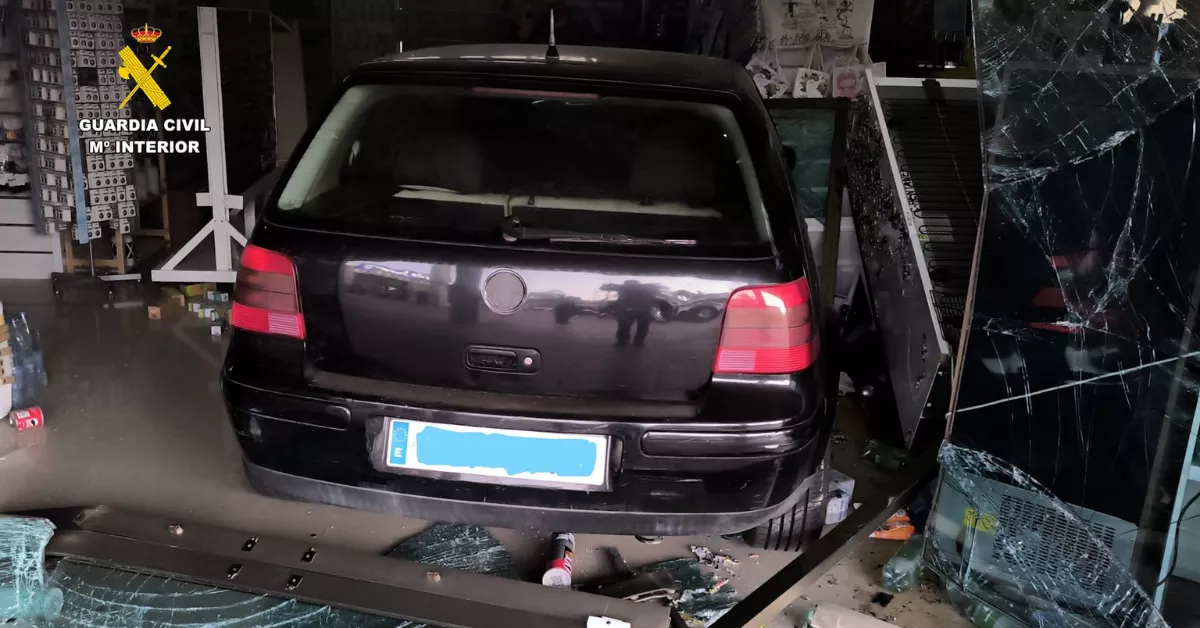 Imagen del alunizaje en Fuerteventura / GUARDIA CIVIL