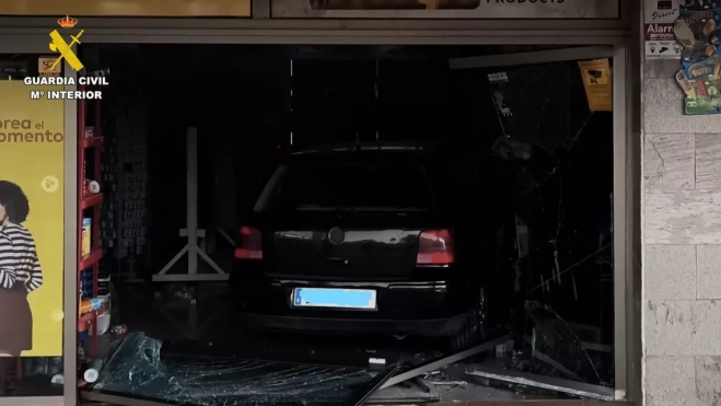 Imagen del alunizaje en Fuerteventura / GUARDIA CIVIL Imagen del alunizaje en Fuerteventura / GUARDIA CIVIL